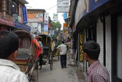 Rickshaw parade