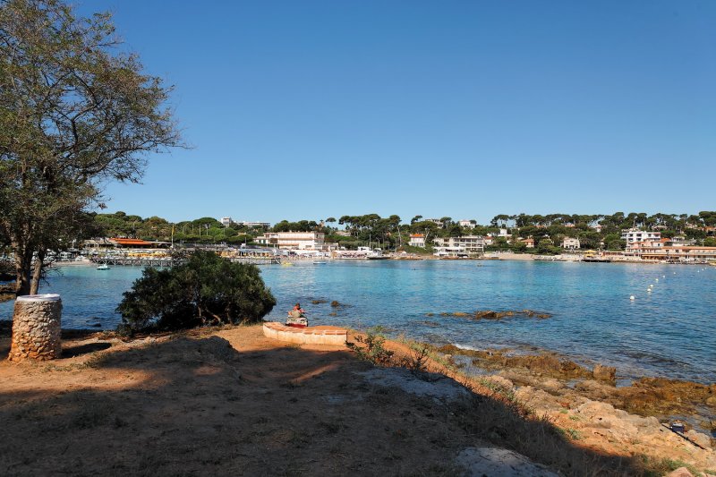 La plage de La Garoupe