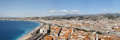 La ville de Nice (panorama)