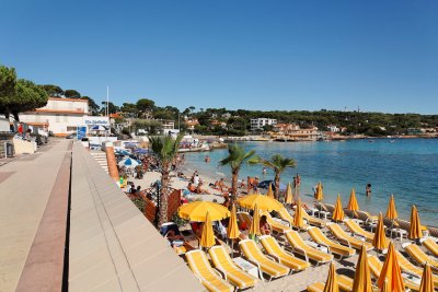 La plage de La Garoupe