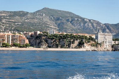 Le Rocher vu de la mer