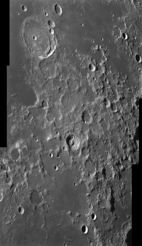 Posidonius - Sinus Amoris Mosaic  Udate: 2006/10/10  Utime: 09:25 - 09:45
