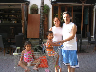 Family with Stroller