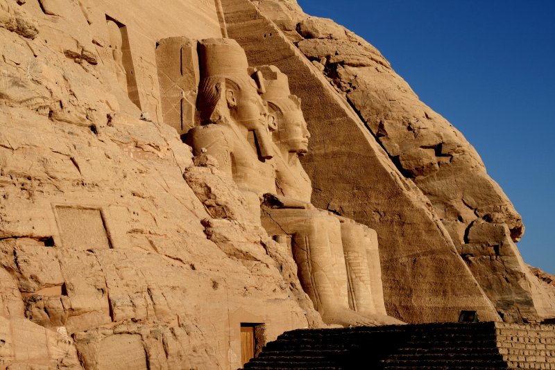 Giant statues of Ramses II