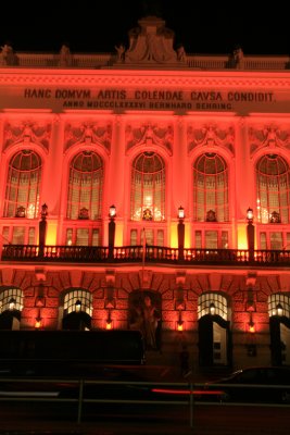 Theater des Westens at night