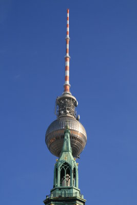 TV-tower and Marienkirche