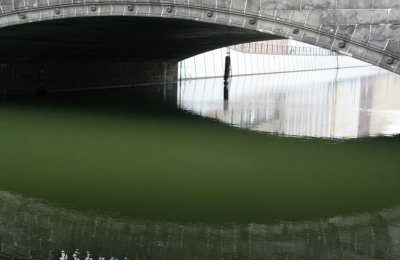 A bridge on the Spree river