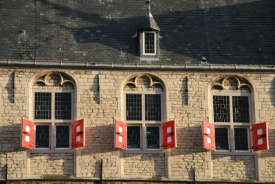 Windows of the townhall - Ramen in het stadhuis