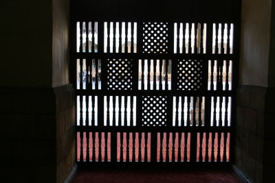 Ventilating windows in the mosque, Caro