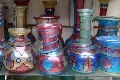 Egyptian glass ware