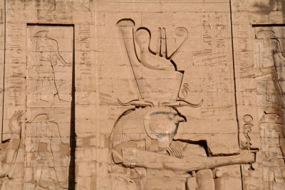 Horus the falcon-god
