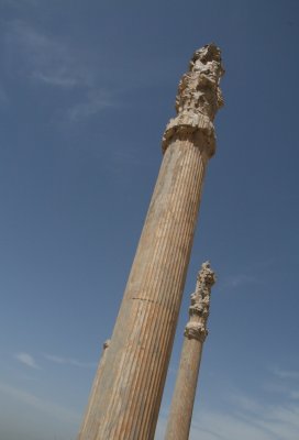 Remaining columns of the palace