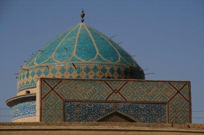Dome of the Mir Chakhmaq mosque - Koepel van de Mir Chachmaq moskee