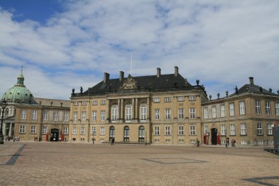 Amalienborg, residence of the Royal Family - Amalienborg, residentie van de koninklijke familie