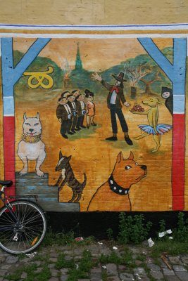 Murals in Christiania - Muurschilderingen in Christiania