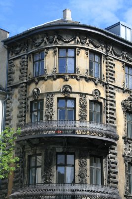 A facade at Kongens Nytorv - Een gevel op Nytorv