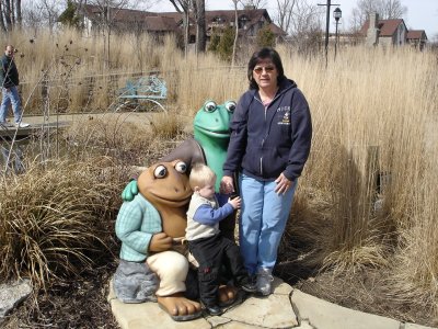 In the Toad & Frogs pond