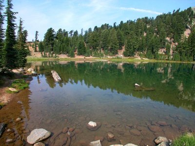 Lake on Mt. Lassen_1