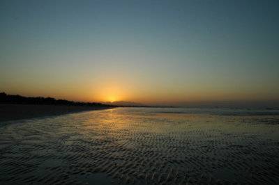 Sun Set at beach
