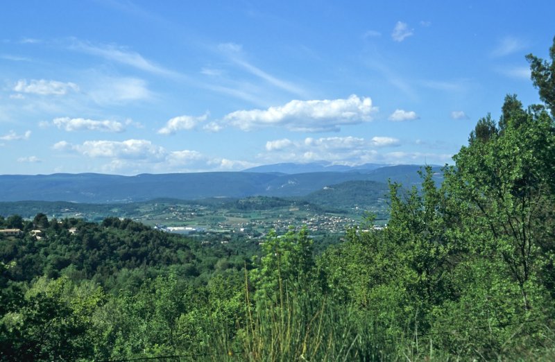 Apt et le Mont Ventoux