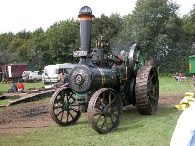 Burrell Traction Engine, Detling, Kent