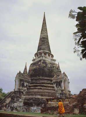 ayutthaya and monk