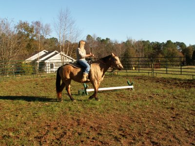 I'm riding Cheyenne