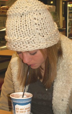 Jordyn at breakfast