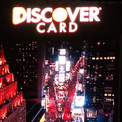Times Square (on screen)