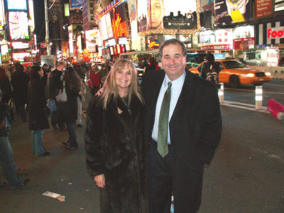 Me and Andy Field, photo by Dick Wright