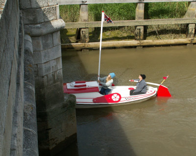 May 12 -- Will we make it under the bridge?
