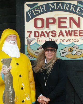 May 11 -- Me by a fish market
