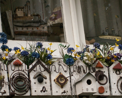 May 11 -- birdhouses in Whitstable