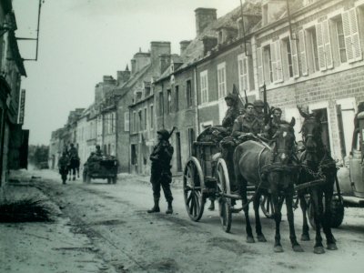 The streets of Ste Mere Eglise during the landings