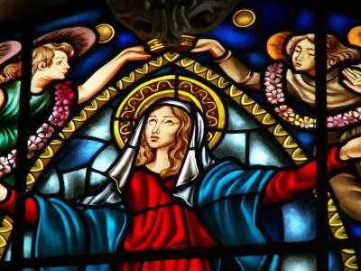 window in 18c church