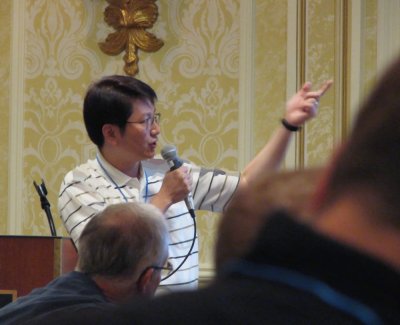 ISU CS Prof Steve Chiu presenting at WorldComp 07 IMG_0161.jpg