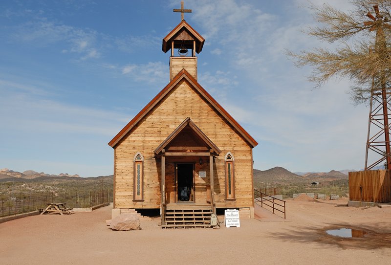 The Church at the Mount - Goldfield Ghost Town