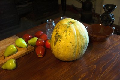 Pumpkin apples & pears