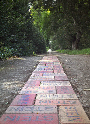 brick pathway