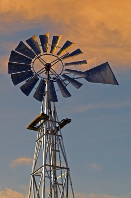 Windmill in the Dusk