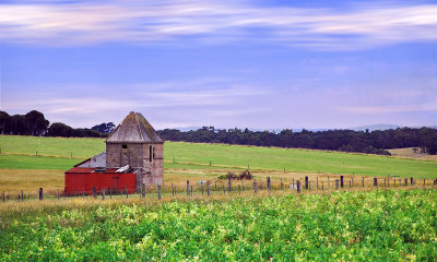 Weathered barn, Phillip Island