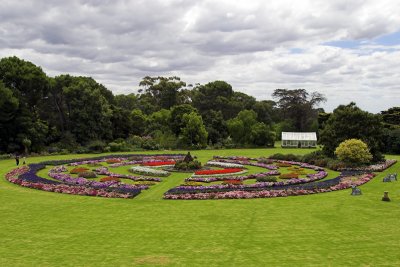 Werribee Mansion front lawn