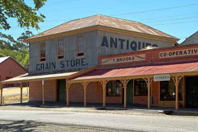 Antiques store