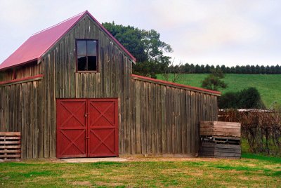 Red door barn