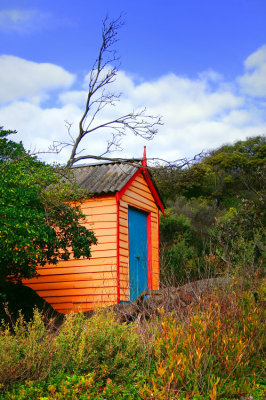 boathouse on the hill