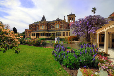 The Mansion in Springtime