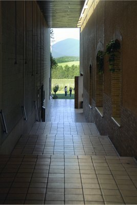 Hallways of Domaine Chandon