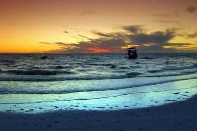 Boat in the Sunset