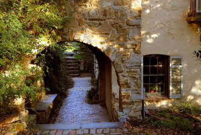 Arch and path