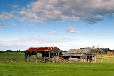 Rusty farmsheds